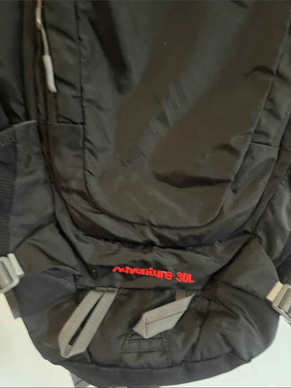 Black Adventure 30L Men's Hiking Backpack